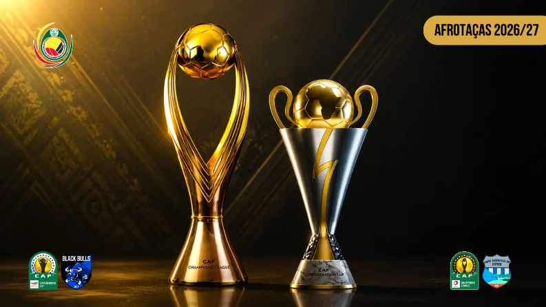 Afrotaças 2026/27: UDS e Black Bulls conhecem adversários da fase preliminar